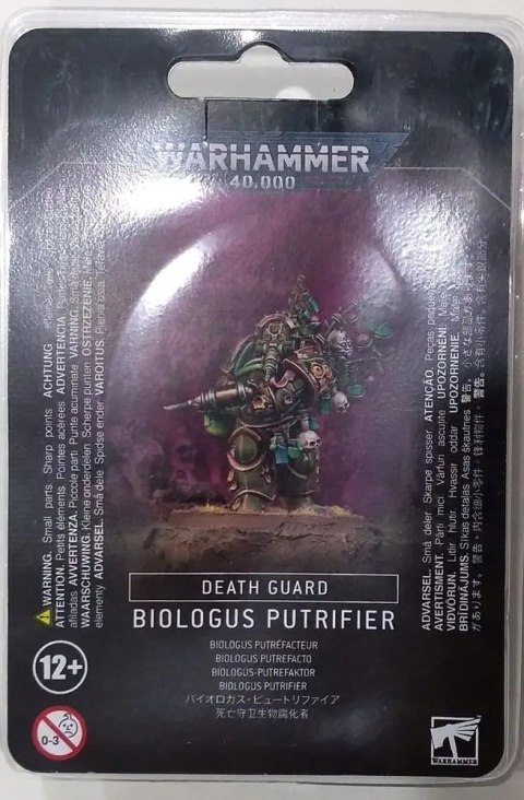 Warhammer 40000 DEATH GUARD: BIOLOGUS PUTRIFIER Games Workshop