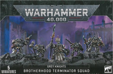 Warhammer 40000 Grey Knights Brotherhood Terminator Squad Games Workshop