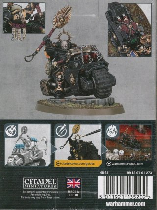Warhammer 40000 Space Marines Primaris Chaplain On Bike