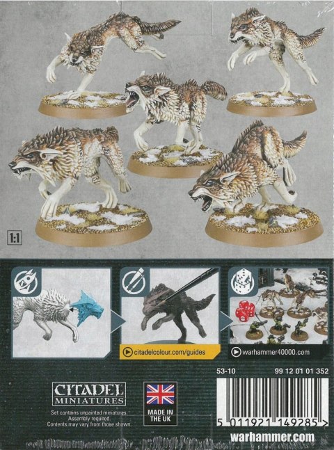 Warhammer 40000 Space Wolves Fenrisian Wolves