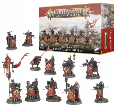 Warhammer Age of Sigmar- COS: FREEGUILD FUSILLIERS