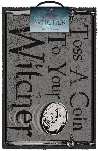Wycieraczka The Witcher "Toss a Coin to your Witcher " 40 X 60