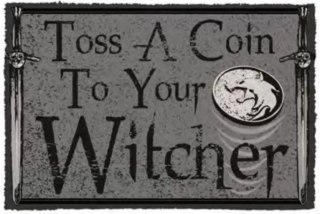 Wycieraczka The Witcher "Toss a Coin to your Witcher " 40 X 60