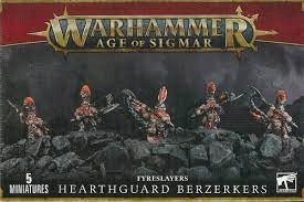 Fyreslayers Hearthguard Berzerkers figurki Warhammer Age of Sigmar