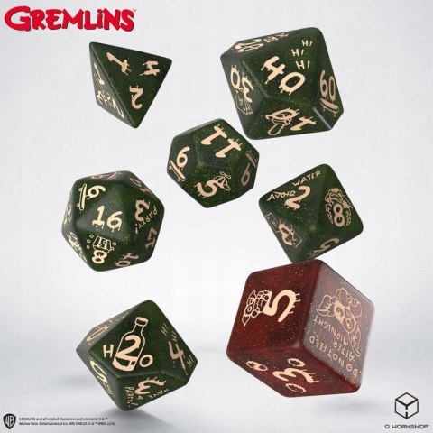 Q-WORKSHOP Komplet Kości RPG Gremlins