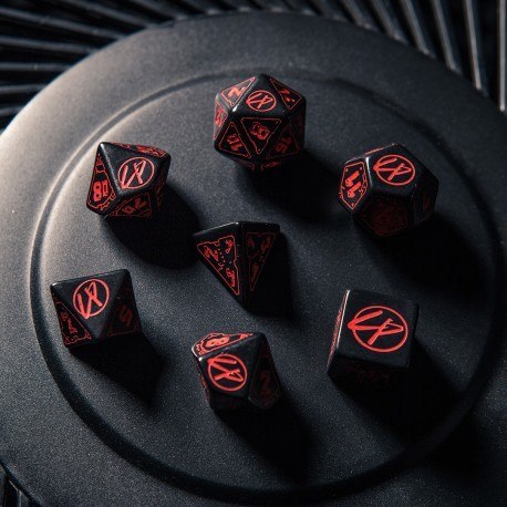 Q-Workshop Kości Cyberpunk Red