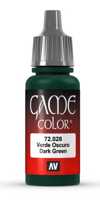 VALLEJO Game Color - 72028 Dark Green 18ml