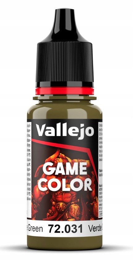 VALLEJO Game Color - 72031 Camouflage Green 18ml