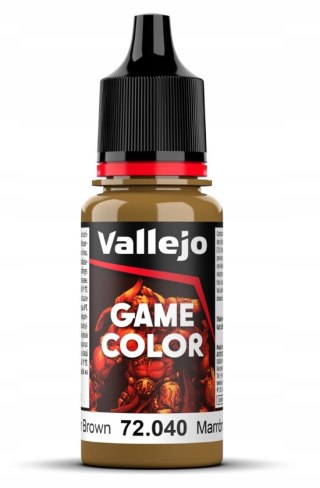 VALLEJO Game Color - 72040 Leather Brown 18ml