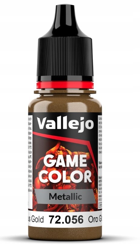 VALLEJO Game Color - 72056 Glorious Gold 18ml