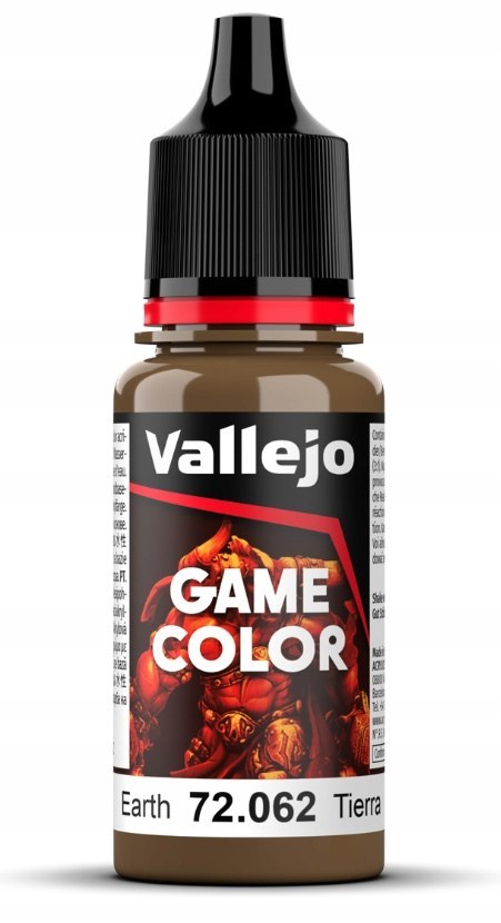 VALLEJO Game Color - 72062 Earth 18ml
