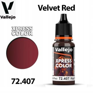 VALLEJO Xpress Color - 72407 Velvet Red 18ml