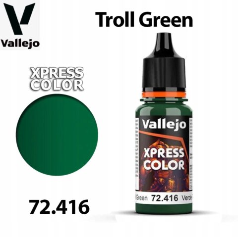 VALLEJO Xpress Color - 72416 Troll Green 18ml