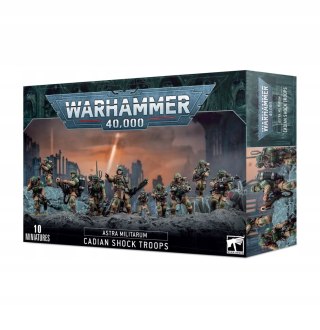Warhammer 40000 Cadian Shock Troops Games Workshop