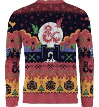 Dungeons & Dragons Christmas Sweater Size L