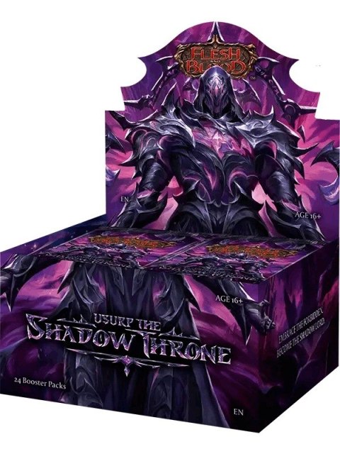 Flesh & Blood TCG - Usurp the Shadow Throne Booster Box (24 Packs) - EN