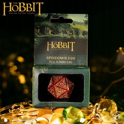 Hobbit Spindown K20 - Kość TCG Jumbo: Ember