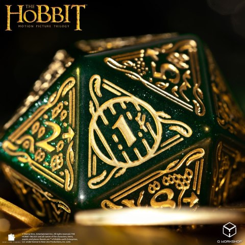 Hobbit Spindown K20 - Kość TCG Jumbo: Verdant