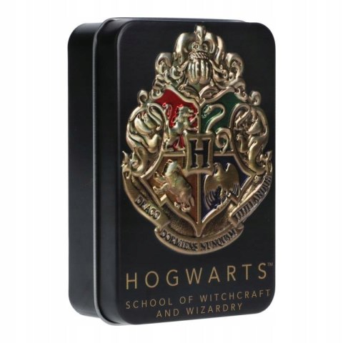 Karty do Gry Harry Potter w Puszce z Logo Hogwartu