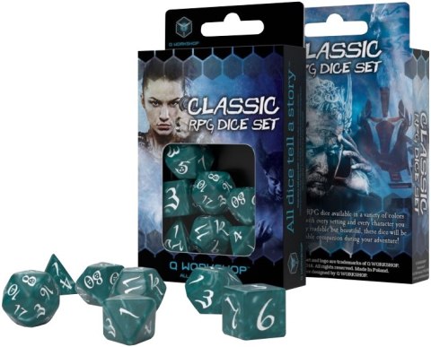 Kości RPG Klasyczne Burzowo-białe