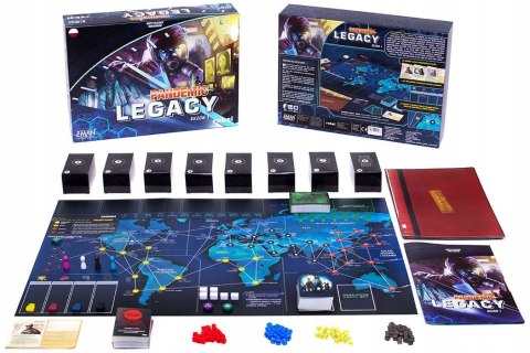 Pandemic Legacy: Sezon 1 (edycja niebieska) Rebel gra używana