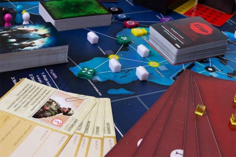 Pandemic Legacy: Sezon 1 (edycja niebieska) Rebel gra używana