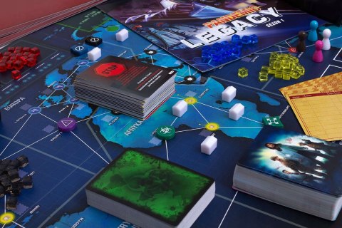 Pandemic Legacy: Sezon 1 (edycja niebieska) Rebel gra używana