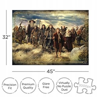 Puzzle Aquarius 3000 elementów Hobbit puzzle 3000