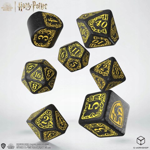 Q-WORKSHOP Zestaw Kości Harry Potter: Hufflepuff