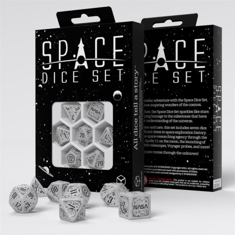 Q Workshop Space Dice Set: Apollo