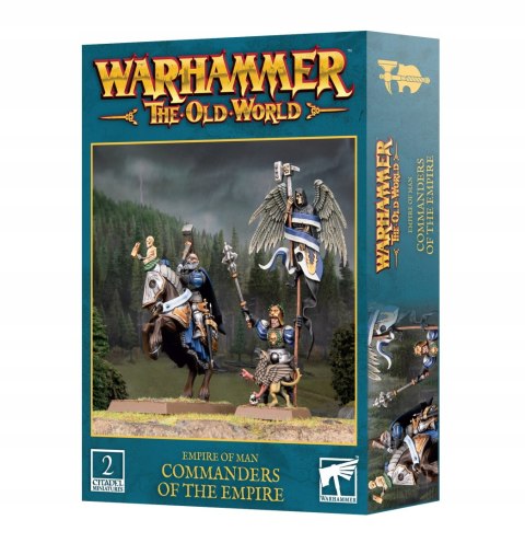 WARHAMMER OLD WORLD - EMPIRE OF MAN COMMANDERS OF THE EMPIRE