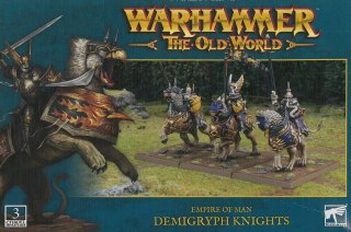 WARHAMMER OLD WORLD - EMPIRE OF MAN DEMIGRYPH KNIGHTS