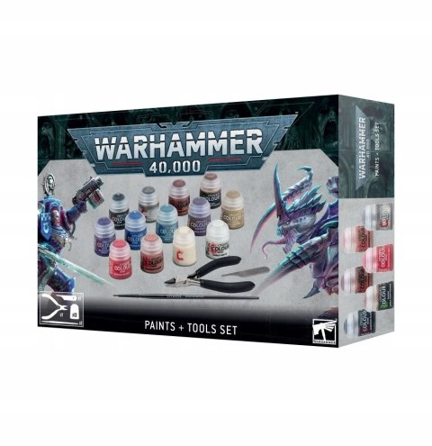 Warhammer 40.000 Paints + Tools set