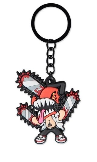 Chainsaw Man Rubber Keychain Chainsaw Man