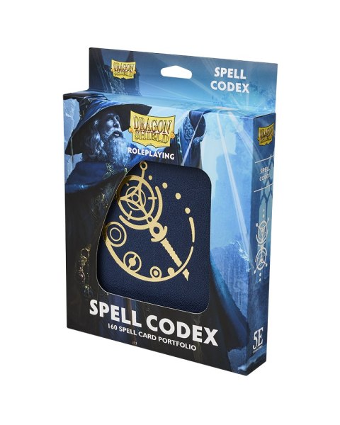 Dragon Shield Spell Codex - Midnight Blue