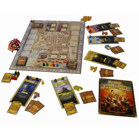 Gra planszowa Lords of Waterdeep Wizards Of The Coast - używana stan bdb