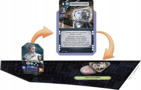 Gra planszowa Star Wars Rebelia: Imperium u władzy Galakta