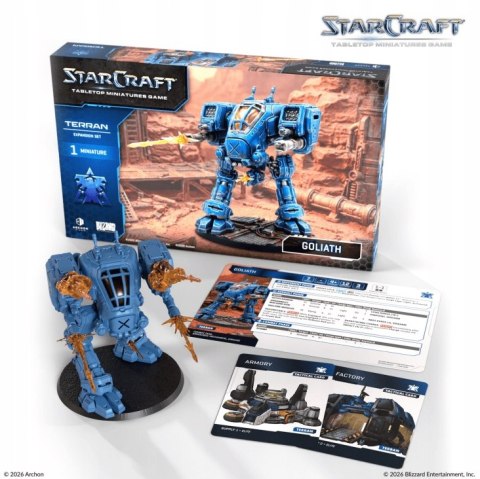 Gra planszowa Starcraft - Goliath - Terran - Expansion Set Archon Studio