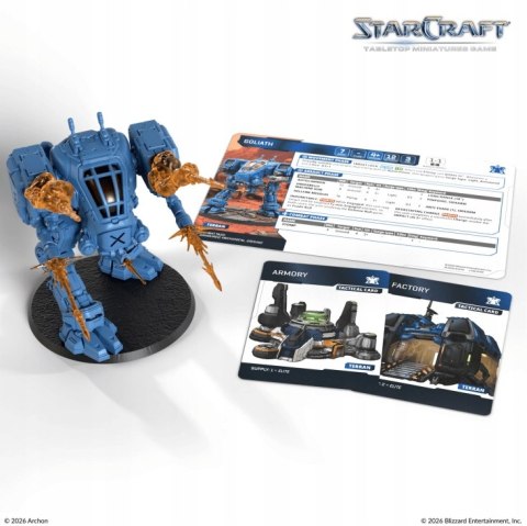 Gra planszowa Starcraft - Goliath - Terran - Expansion Set Archon Studio