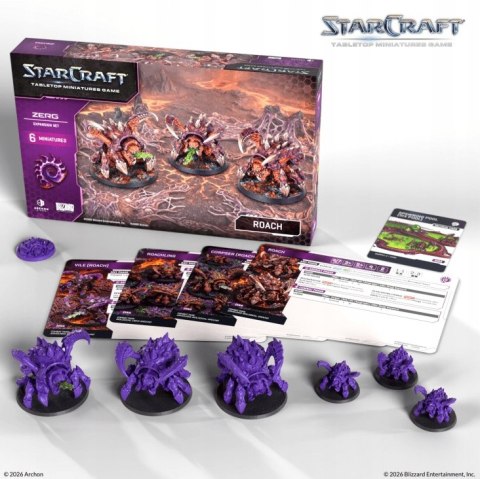 Gra planszowa Starcraft - Roach - Zerg - Expansion Set Archon Studio