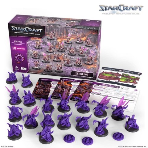 Gra planszowa Starcraft - Zergling - Zerg - Expansion Set Archon Studio