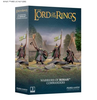 M-E SBG: WARRIORS OF ROHAN COMMANDERS