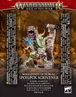 Maggotkin of Nurgle Spoilpox Scrivener