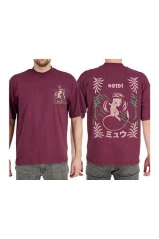Pokémon T-Shirt Bordeaux Mew Size M
