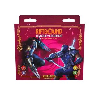 Riftbound League of Legends TCG Vendetta Zen vs Shen Champion Deck