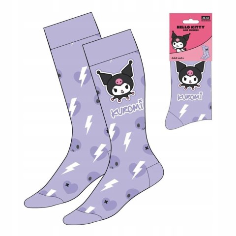 Skarpetki Sanrio Socks Kuromi Purple 36-43
