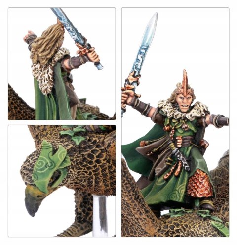THE OLD WORLD Wood Elf Noble on Great Eagle