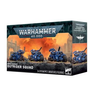 WARHAMMER 40K - SPACE MARINES OUTRIDER SQUAD