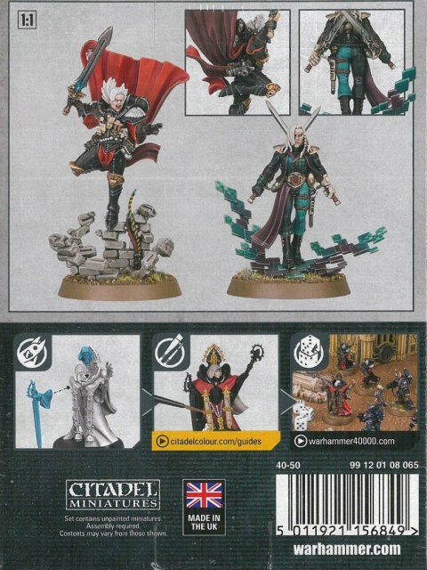 Warhammer 40000 ADEPTA SOROTITAS Daemonifuge - Ephrael Stern Kyganil