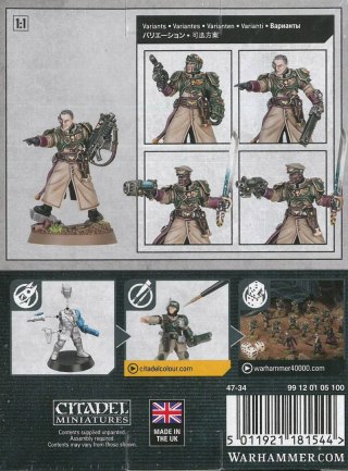 Warhammer 40000 Cadian Castellan Astra Militarum